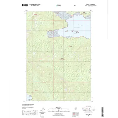 2017 Map of Sitka B-1 NE, 2017 Print