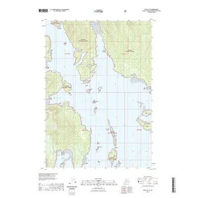 2021 Map of Sitka B-1 SE, 2021 Print