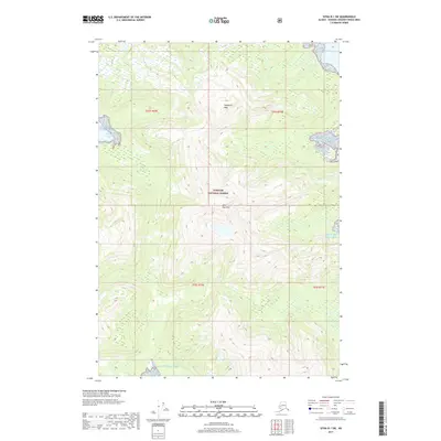 2017 Map of Sitka B-1 SW, 2017 Print