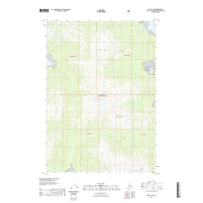 2021 Map of Sitka B-1 SW, 2021 Print