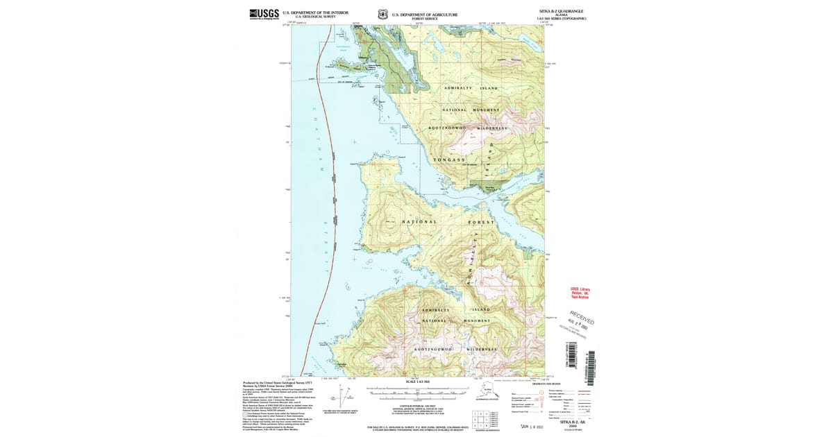 2000s (21st Century) Maps of Angoon, AK | Pastmaps