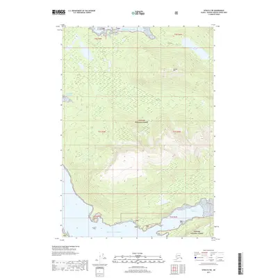 2017 Map of Sitka B-2 NE, 2017 Print