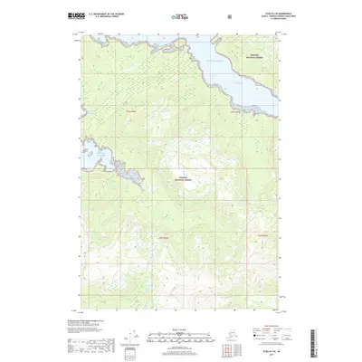 2017 Map of Sitka B-2 SE, 2017 Print