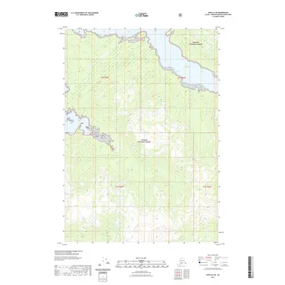 2021 Map of Sitka B-2 SE, 2021 Print