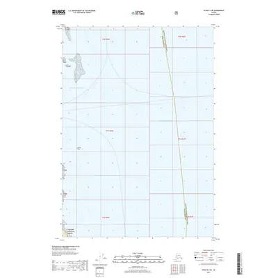 2017 Map of Sitka B-3 NE, 2017 Print