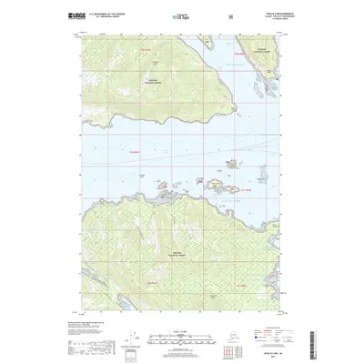 2017 Map of Sitka B-3 NW, 2017 Print