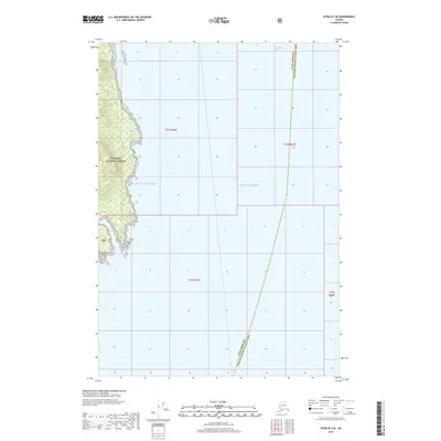 2017 Map of Sitka B-3 SE, 2017 Print