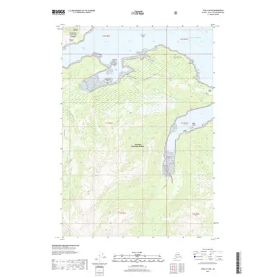 2017 Map of Sitka B-4 NW, 2017 Print