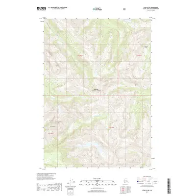 2017 Map of Sitka B-4 SW, 2017 Print