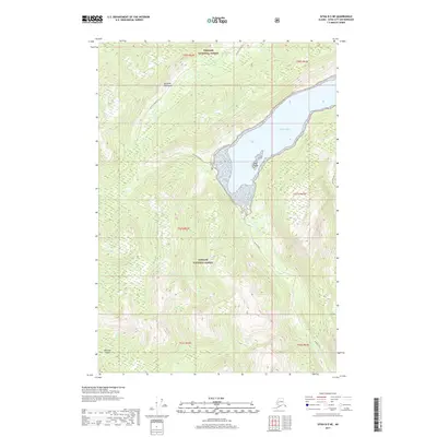 2017 Map of Sitka B-5 NE, 2017 Print