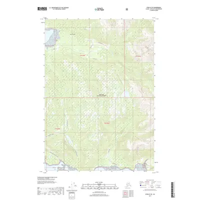 2017 Map of Sitka B-5 SE, 2017 Print