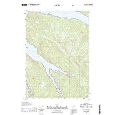 2017 Map of Sitka B-5 SW, 2017 Print