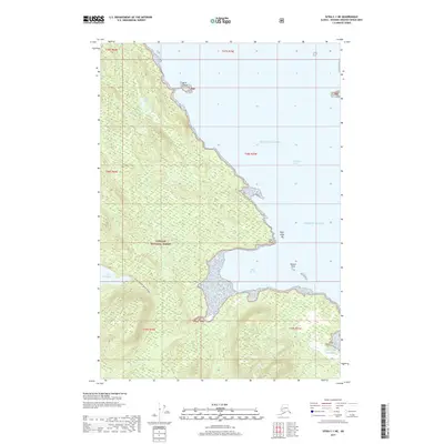 2017 Map of Sitka C-1 NE, 2017 Print