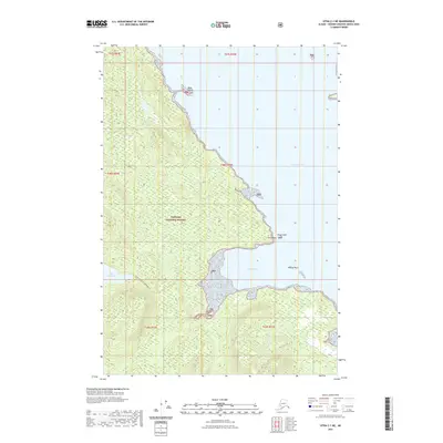 2021 Map of Sitka C-1 NE, 2021 Print
