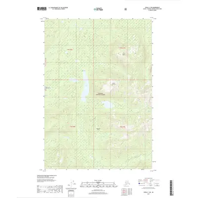 2017 Map of Sitka C-1 SW, 2017 Print