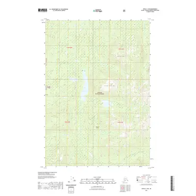 2021 Map of Sitka C-1 SW, 2021 Print