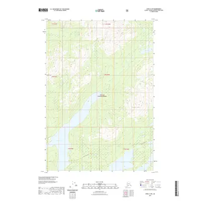 2021 Map of Sitka C-2 NE, 2021 Print