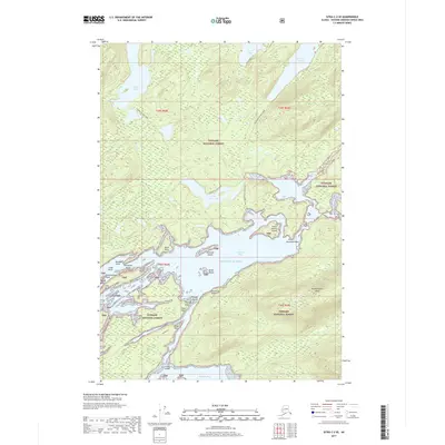 2017 Map of Sitka C-2 SE, 2017 Print