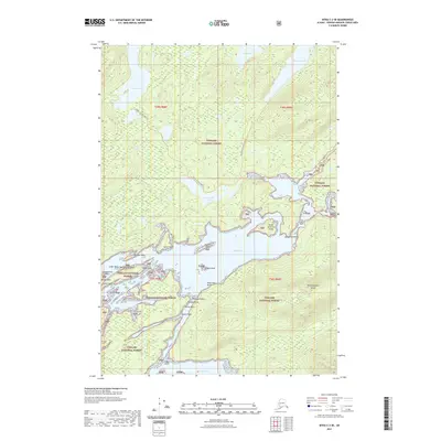 2021 Map of Sitka C-2 SE, 2021 Print