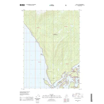 2021 Map of Sitka C-2 SW, 2021 Print