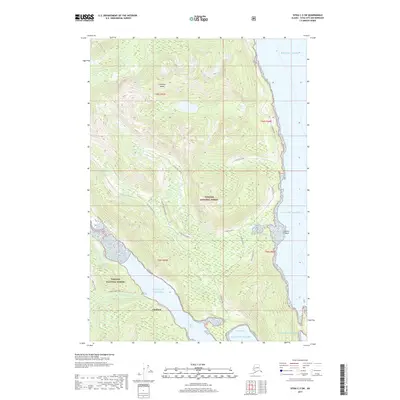 2017 Map of Sitka C-3 SW, 2017 Print