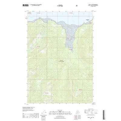 2017 Map of Sitka C-4 NW, 2017 Print