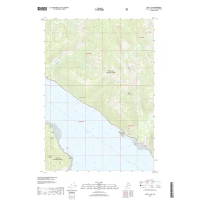 2017 Map of Sitka C-4 SW, 2017 Print