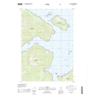2017 Map of Sitka C-5 SW, 2017 Print
