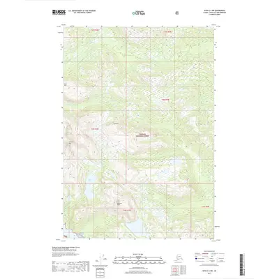 2017 Map of Sitka C-6 NW, 2017 Print