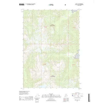 2017 Map of Sitka C-6 SE, 2017 Print