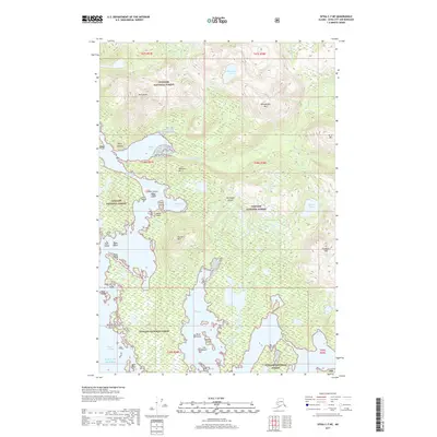 2017 Map of Sitka C-7 NE, 2017 Print