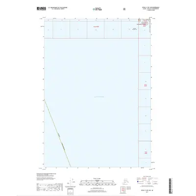 2017 Map of Sitka C-7 OE S NE, 2017 Print