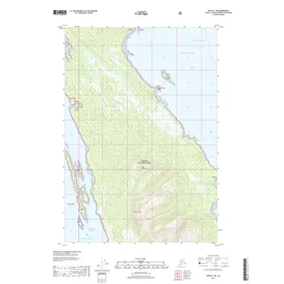 2017 Map of Sitka D-1 NE, 2017 Print