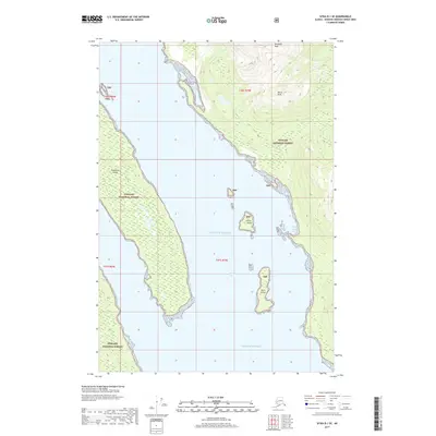 2017 Map of Sitka D-1 SE, 2017 Print