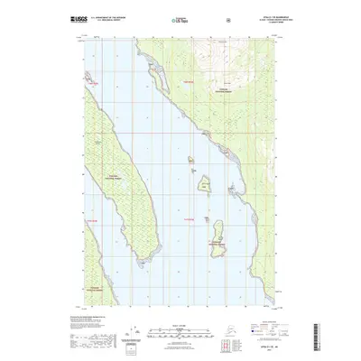 2021 Map of Sitka D-1 SE, 2021 Print