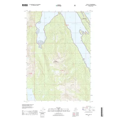 2017 Map of Sitka D-1 SW, 2017 Print