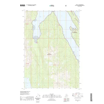 2021 Map of Sitka D-1 SW, 2021 Print