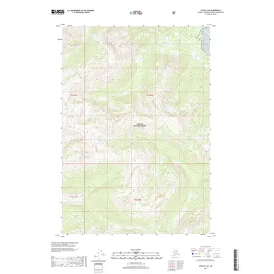 2017 Map of Sitka D-2 NE, 2017 Print