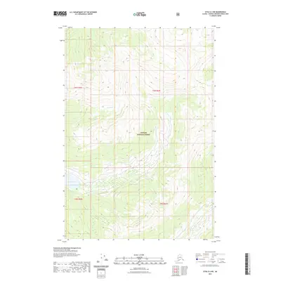 2021 Map of Sitka D-2 NW, 2021 Print