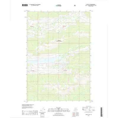 2017 Map of Sitka D-2 SW, 2017 Print