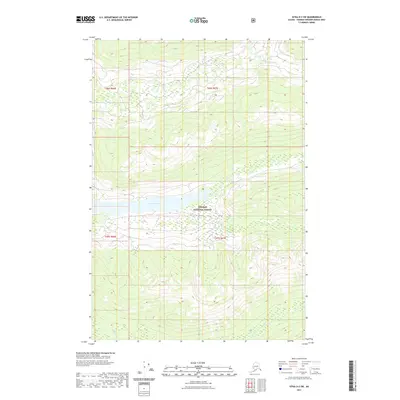 2021 Map of Sitka D-2 SW, 2021 Print