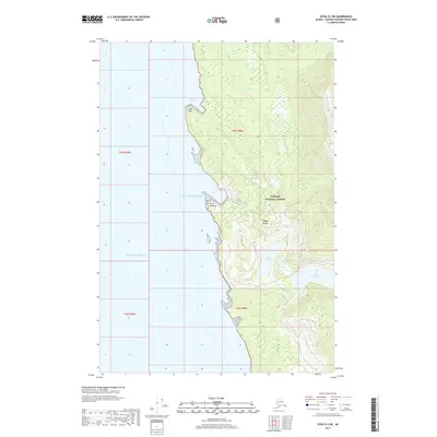 2017 Map of Sitka D-3 NE, 2017 Print