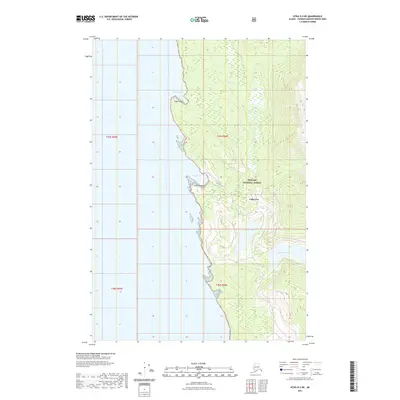 2021 Map of Sitka D-3 NE, 2021 Print