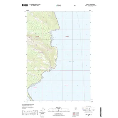 2017 Map of Sitka D-3 NW, 2017 Print