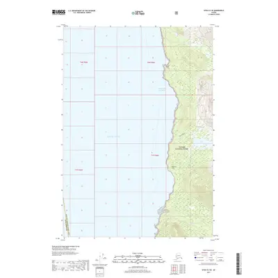 2017 Map of Sitka D-3 SE, 2017 Print