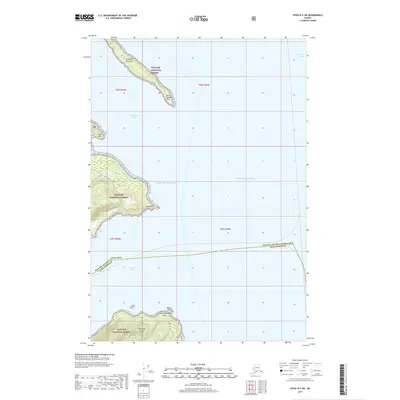 2017 Map of Sitka D-3 SW, 2017 Print