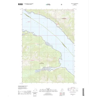 2017 Map of Sitka D-5 SE, 2017 Print