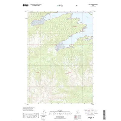2017 Map of Sitka D-5 SW, 2017 Print