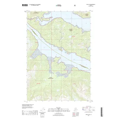 2017 Map of Sitka D-6 NE, 2017 Print