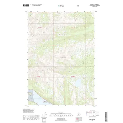 2017 Map of Sitka D-6 SE, 2017 Print